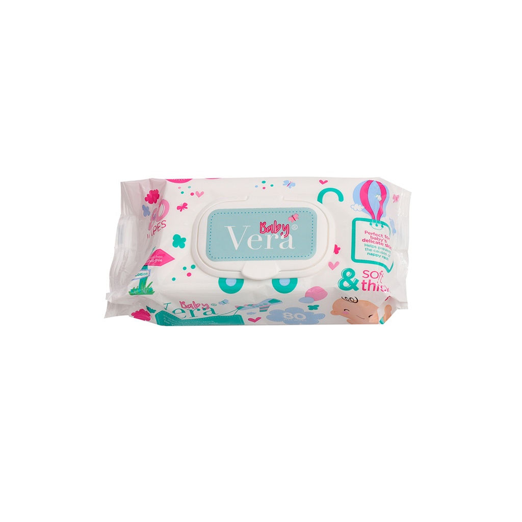 Vera wipes 80 Sheet