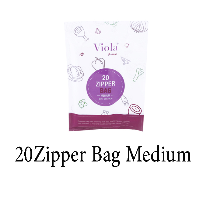 Viola Zipper Bags 20