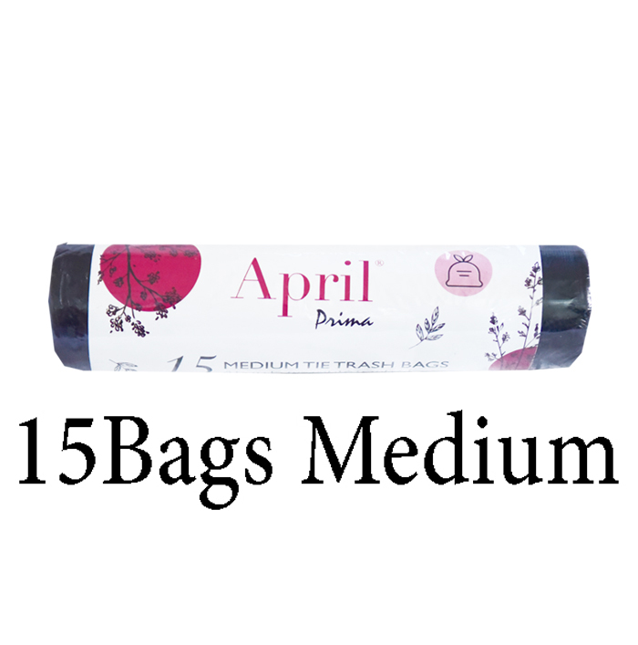 April Garbage Tie Bags 15
