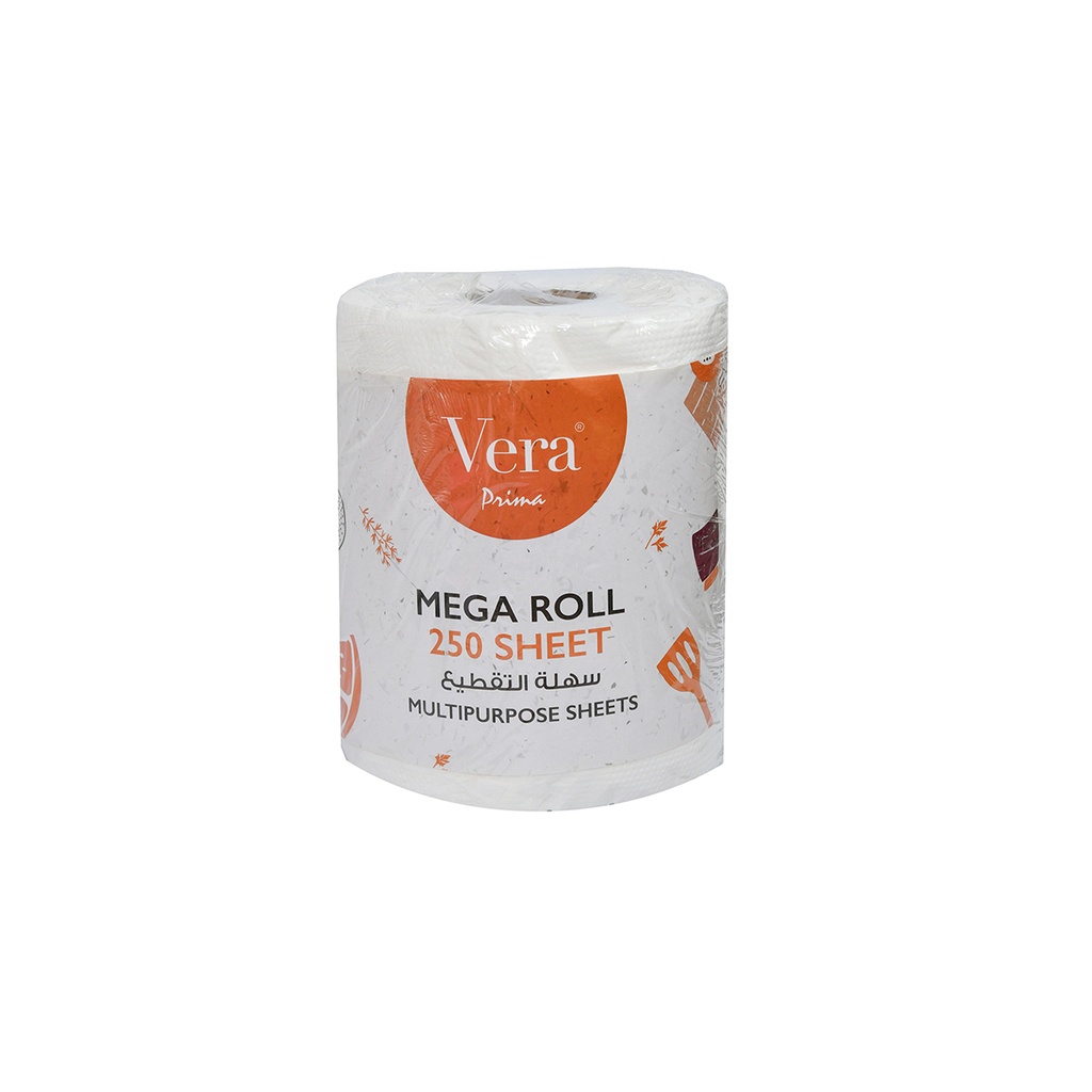 Mega Kitchen Roll Vera 250 Sheet
