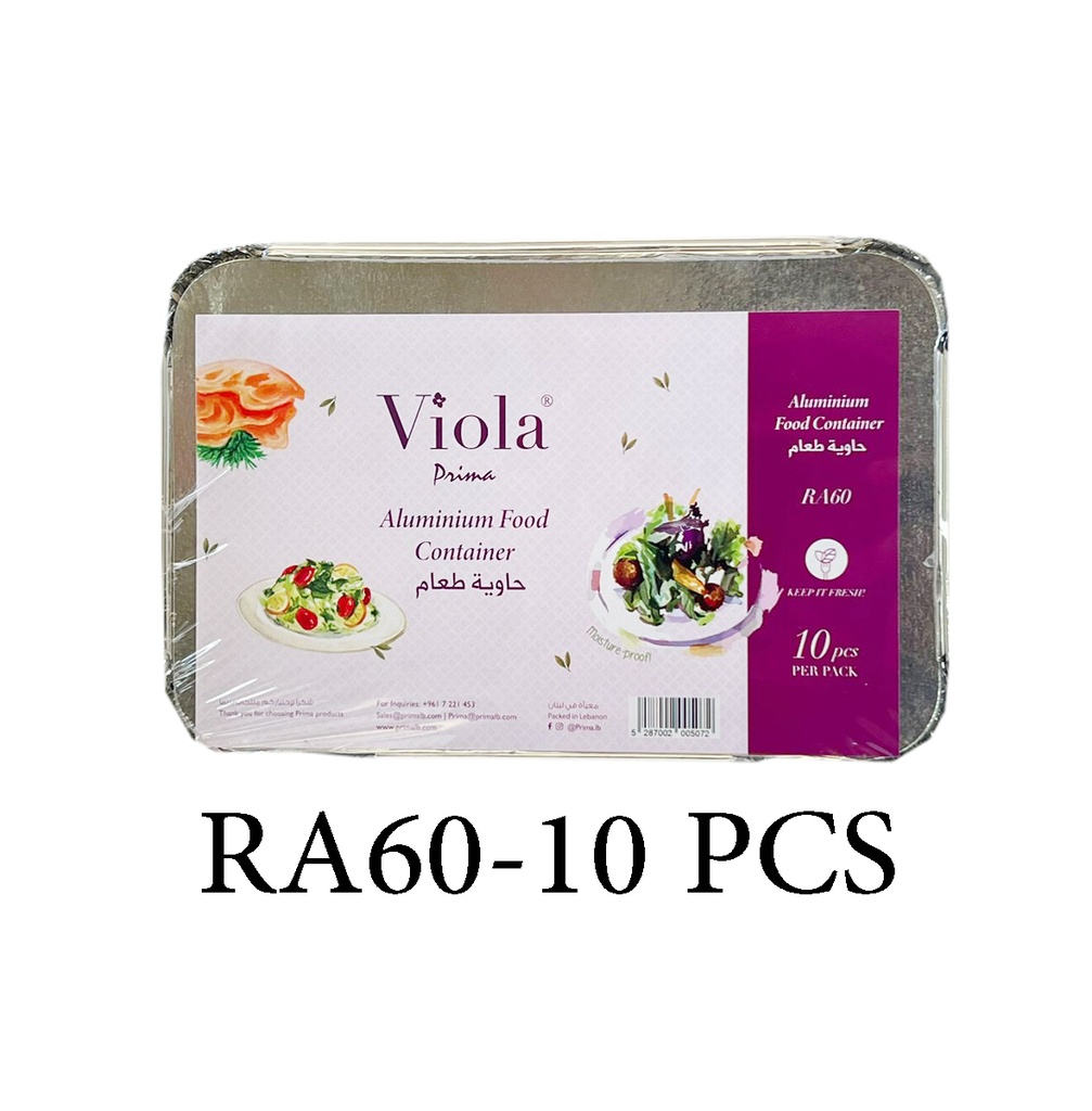 Viola Aluminum Foil Food