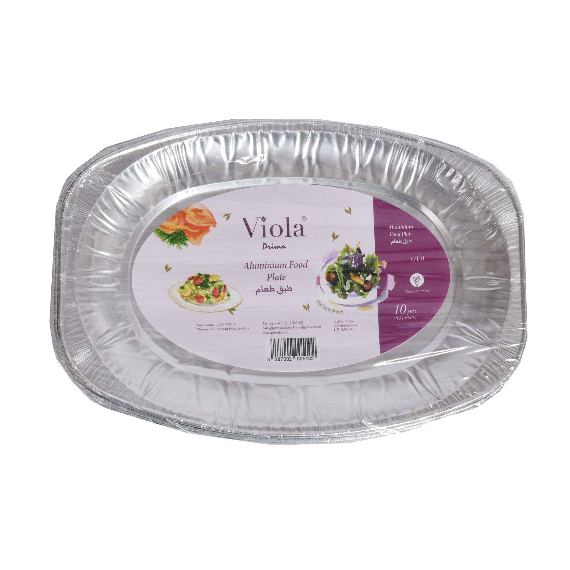 Viola Aluminum Foil Food