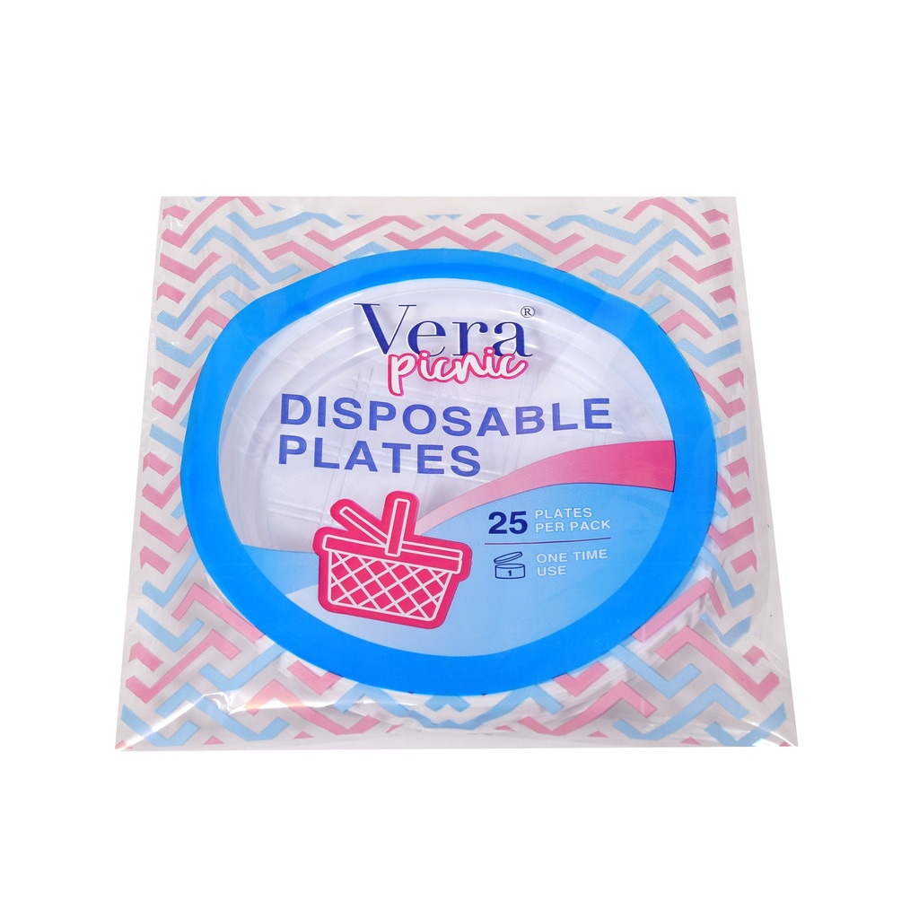 Vera Plastic Plates 