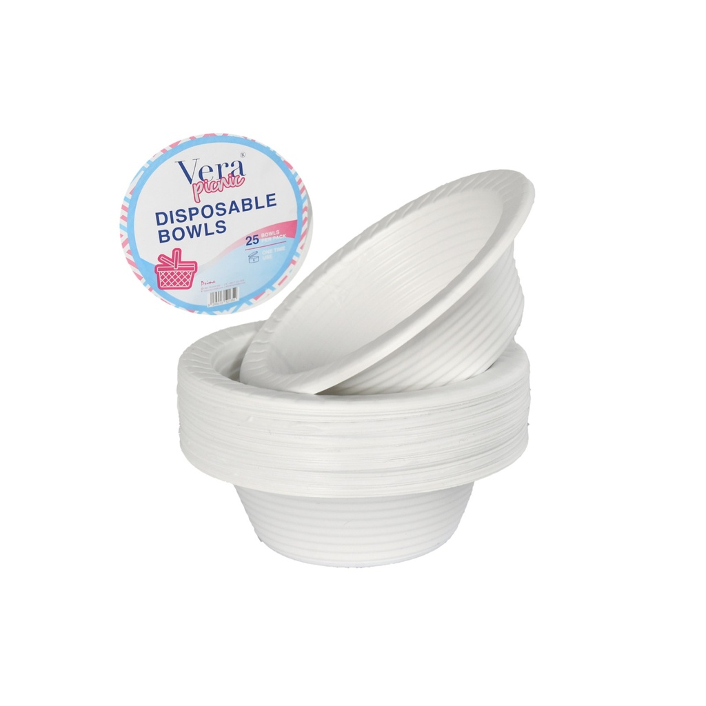 Vera Plastic Bowls 