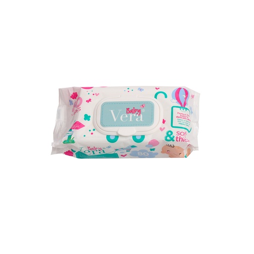 [204010133] Vera wipes 80 Sheet