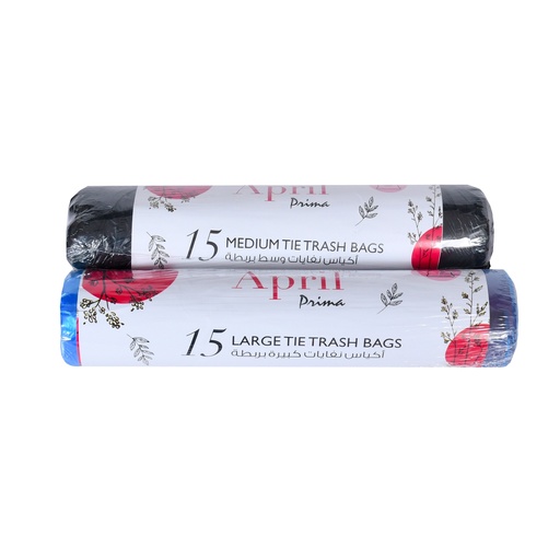 April Garbage Tie Bags 15