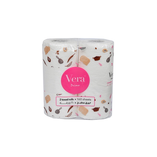 [203010101] Kitchen Roll Vera 160 Sheets
