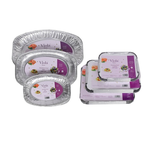 Viola Aluminum Foil Food