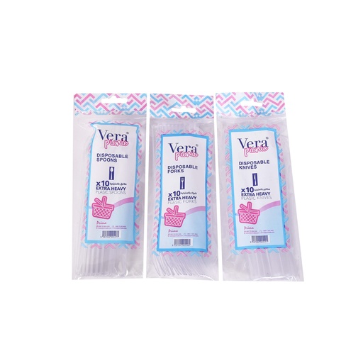 Vera Plastic Cutlery