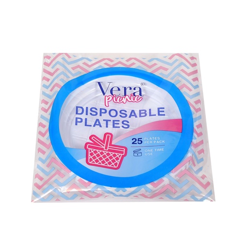 [205010135] Vera Plastic Plates 